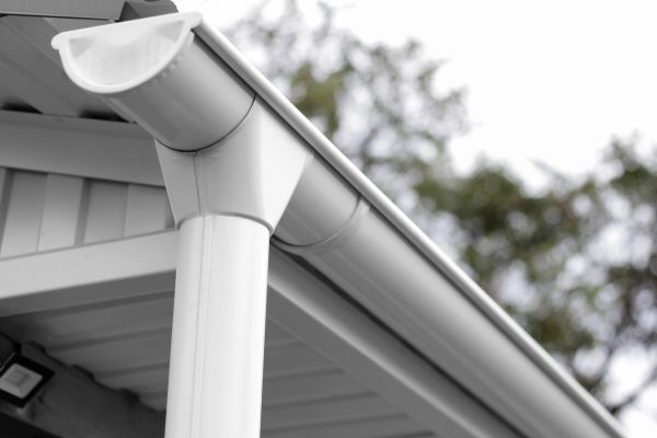 Vinyl Gutters Installation in Hiram